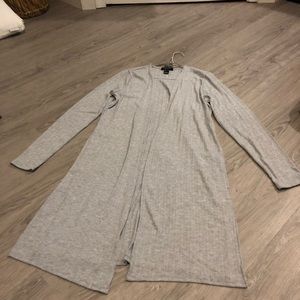 Grey cardigan